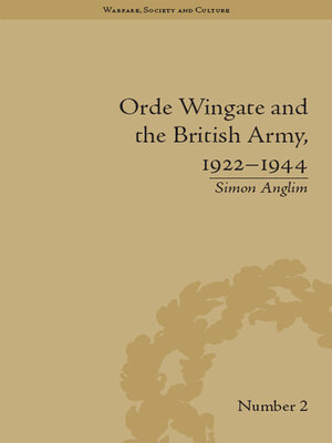 cover image of Orde Wingate and the British Army, 1922-1944